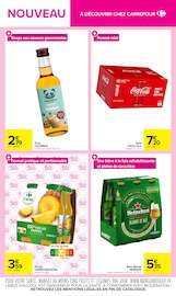 Promos Coca-Cola dans le catalogue "LE MEILLEUR DES NOUVEAUTÉS" de Carrefour Coca-Cola en promo dans le catalogue Carrefour à la page 15