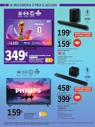 Offre Tv Led dans le catalogue E.Leclerc du moment à la page 4