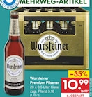 Premium Pilsener Angebote von Warsteiner bei Netto Marken-Discount Lutherstadt Wittenberg für 10,99 €
