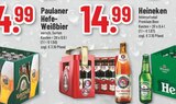 Trinkgut Frechen - Paulaner Hefe-Weißbier Angebot im Prospekt Paulaner Hefe-Weißbier bei Trinkgut im Frechen Prospekt für 14,99 €