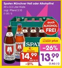 Münchner Hell oder Alkoholfrei Angebote von Spaten bei Netto Marken-Discount Lahr für 13,99 €