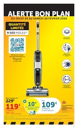 Prix et réduction Aspirateur Balai dans le prospectus U Express en cours Offre Aspirateur Balai dans le catalogue U Express du moment à la page 3