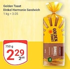 Dinkel Harmonie Sandwich im Angebot bei GLOBUS in Kerpen Dinkel Harmonie Sandwich Angebote von Golden Toast bei GLOBUS Kerpen für 2,29 €