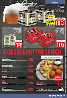 Bier im E center Prospekt "Aktuelle Angebote" mit 24 Seiten (Marl)