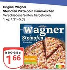 Steinofen Pizza Angebote von Original Wagner bei GLOBUS Worms für 1,66 €
