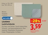 Lacktischdecke Angebote von LIVARNO bei Lidl Pinneberg für 3,59 €