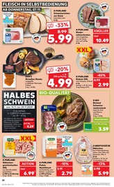 Aktueller Kaufland Prospekt mit Schweinefleisch, "Aktuelle Angebote", Seite 20