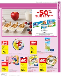 Prix et réduction Yaourt dans le prospectus Carrefour Market en cours Offre Yaourt dans le catalogue Carrefour Market du moment à la page 13