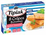 Crêpes jambon emmental surgelées - TIPIAK dans le catalogue Intermarché