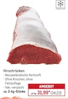 Hirsch im METRO Prospekt Hirschrücken im aktuellen METRO Prospekt für 34,23 €