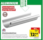 Dach im Hagebaumarkt Prospekt Aluminiumdachrinne von SaRei im aktuellen Hagebaumarkt Prospekt für 12,49 €