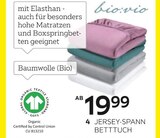 Aktuelles Jersey-Spannbetttuch „Florentano“ Angebot bei XXXLutz Möbelhäuser in Göttingen ab 19,99 €