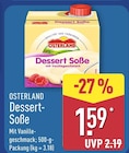 Dessert Soße im ALDI Nord Prospekt Dessert Soße von Osterland im aktuellen ALDI Nord Prospekt für 1,59 €