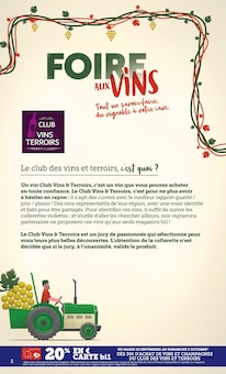 Prospectus Bi1 de la semaine "FOIRE AUX VINS" avec 2 pages, valide du 23/09/2025 au 05/10/2025 pour Luzy et alentours