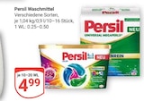 Waschmittel im Angebot bei GLOBUS in Hof Waschmittel Angebote von Persil bei GLOBUS Hof für 4,99 €