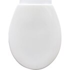Abattant WC blanc - SIMPL en promo chez Carrefour Issy-les-Moulineaux à 4,49 €