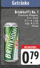 EDEKA Bornheim - No. 1 Premium Pilsener Angebot im Prospekt No. 1 Premium Pilsener bei EDEKA im Bornheim Prospekt für 0,79 €