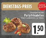 Hausgemachte Partyfrikadellen bei EDEKA im Prospekt "" für 1,50 €