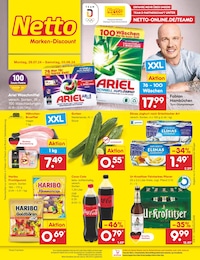 Netto Marken-Discount Prospekt: "Aktuelle Angebote", 60 Seiten, 29.07.2024 - 03.08.2024