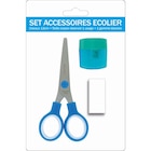 Set de 3 accessoires scolaires - ULMANN - Carrefour à Strasbourg Set de 3 accessoires scolaires - ULMANN en promo chez Carrefour Strasbourg à 1,95 €