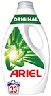 Lessive liquide original 23 doses - ARIEL - Intermarché à Nantes Lessive liquide original 23 doses - ARIEL en promo chez Intermarché Nantes à 2,71 €