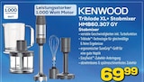 Triblade XL+ Stabmixer HMB60.307 GY Angebote von Kenwood bei EURONICS Gronau für 69,99 €