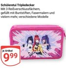 Schüleretui Tripledecken im Angebot bei GLOBUS in Kerpen Schüleretui Tripledecken Angebote bei GLOBUS Kerpen für 9,99 €