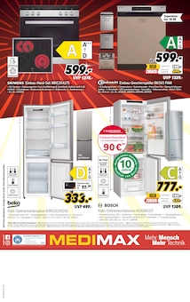 Kühlschrank im aktuellen MEDIMAX Prospekt (Dinslaken) Kühlschrank im MEDIMAX Prospekt "SUMMER SALE" mit 8 Seiten (Dinslaken)