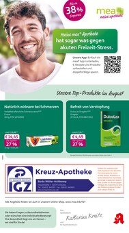 mea - meine apotheke Prospekt der KW 31 "Unsere August-Angebote" Aktueller mea - meine apotheke Prospekt "Unsere August-Angebote" Seite 1 von 4 Seiten