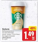 Kaffeespezialitäten von Starbucks im aktuellen E center Prospekt