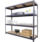 Étagère de garage en métal gris 4 plateaux à Castorama dans Momas