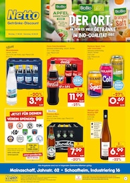 Netto Marken-Discount Prospekt für Aschaffenburg mit 2 Seiten Netto Marken-Discount Prospekt für Aschaffenburg: "DER ORT, AN DEM DU IMMER AUSGEZEICHNETE PREISE FINDEST.", 2 Seiten, 17.08.2026 - 22.08.2026