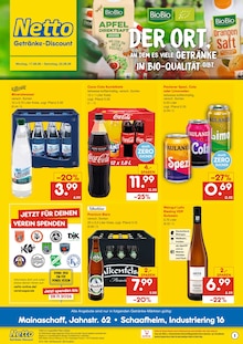 Aktueller Netto Marken-Discount Mainhausen Prospekt Netto Marken-Discount Mainhausen Prospekt "DER ORT, AN DEM DU IMMER AUSGEZEICHNETE PREISE FINDEST." mit 2 Seiten