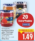 Konfitüre Extra oder Thüringer Pflaumenmus von Mühlhäuser für 1,49 € bei E center im Angebot Konfitüre Extra oder Thüringer Pflaumenmus von Mühlhäuser im aktuellen E center Prospekt