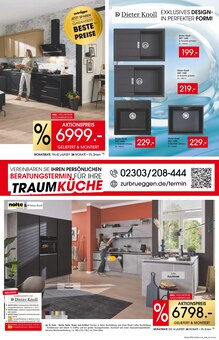 Waschbecken im Zurbrüggen Prospekt "Deutschlands schärfster Küchenpreis!" mit 14 Seiten (Bremerhaven)