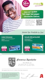 Aktueller mea - meine apotheke Apotheken Prospekt fĂŒr Emden 01.06.2025 - 30.06.2025 mea - meine apotheke Prospekt fĂŒr Emden mit 4 Seiten
