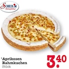 Aprikosen Rahmkuchen Angebote von Check-in Manufaktur bei E center Karlsruhe für 3,40 €