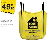Promo Big Bag 1 M³ à 49,90 € dans le catalogue Tout Faire à Léoville