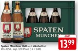 Münchner Hell Angebote von Spaten bei E center Kirchheim für 13,99 €