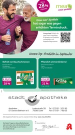 Aktueller mea - meine apotheke Apotheken Prospekt in Bad Liebenzell und Umgebung, "Unsere September-Angebote" mit 4 Seiten, 01.09.2025 - 30.09.2025