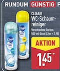 WC-Schaumreiniger im Angebot bei ALDI Nord in Remscheid WC-Schaumreiniger Angebote von Clinair bei ALDI Nord Remscheid für 1,45 €