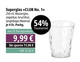 Superglas »CLUB No. 1« bei EDEKA im Prospekt "" für 9,99 €
