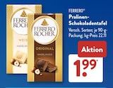 Pralinen-Schokoladentafel Original Haselnuss von Ferrero im aktuellen ALDI SÜD Prospekt für 1,99 €