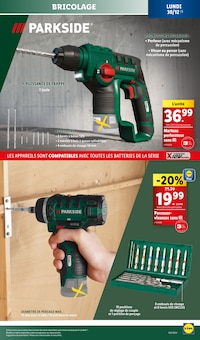 Promo Perforateur-Burineur dans le catalogue Lidl du moment à la page 11