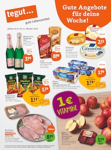 Äpfel im tegut Prospekt "tegut… gute Lebensmittel" mit 24 Seiten (Mannheim)