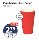 Pappbecher Bier-Pong von  im aktuellen V-Markt Prospekt für 2,79 €