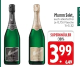 Mumm Sekt Angebote von Mumm bei EDEKA Friedrichshafen für 3,99 €