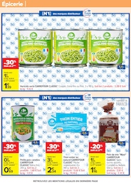 Offre Petits Pois dans le catalogue Carrefour du moment à la page 44