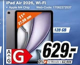 iPad Air 2026, Wi-Fi Angebote von Apple bei expert Bergisch Gladbach für 629,00 €