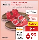 Kinder Tieffußbett-Pantoletten im Angebot bei Netto Marken-Discount in Halle Kinder Tieffußbett-Pantoletten Angebote von Disney bei Netto Marken-Discount Halle für 6,99 €